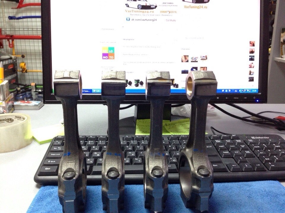 Купили Шатуны Ваз 2110 для Турбо — Lada 21093i, 1,6 л, 1997 года ...