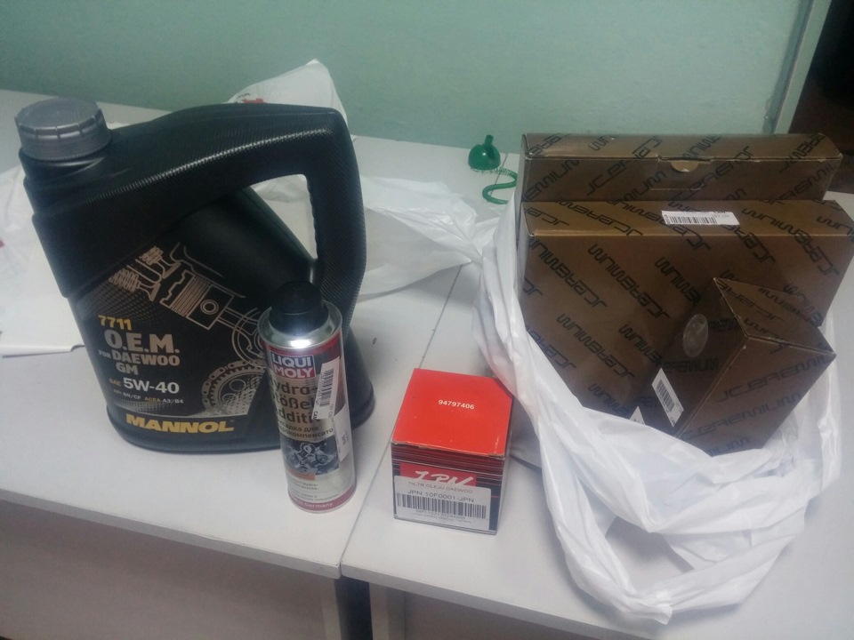 ТО 2 после 8000км пробегу — Daewoo Lanos, 1,5 л, 2004 года | визит на ...