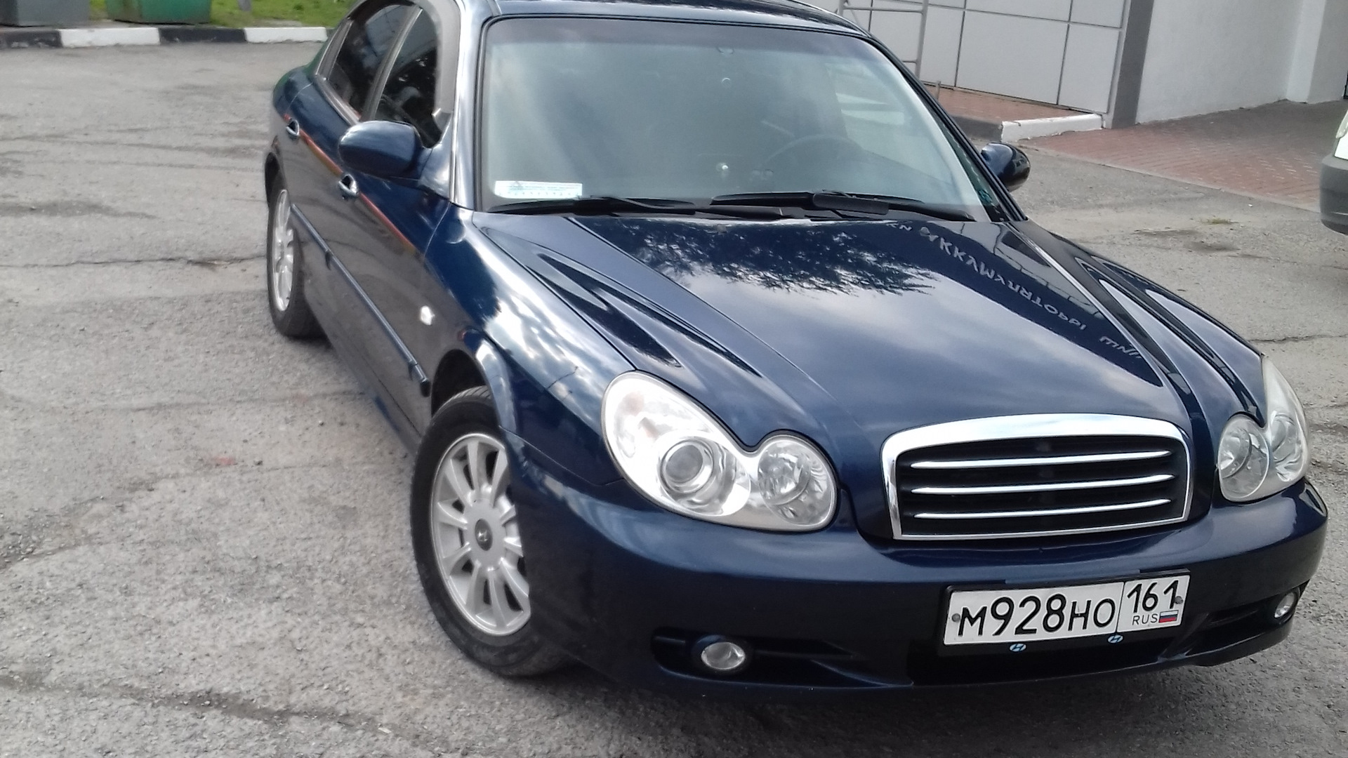 Hyundai Sonata IV (EF) 2.0 бензиновый 2008 | Dark Blue Atlantis на DRIVE2