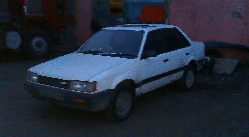 Нашел донора — Mazda Familia (BG), 1,6 л, 1989 года | тюнинг | DRIVE2