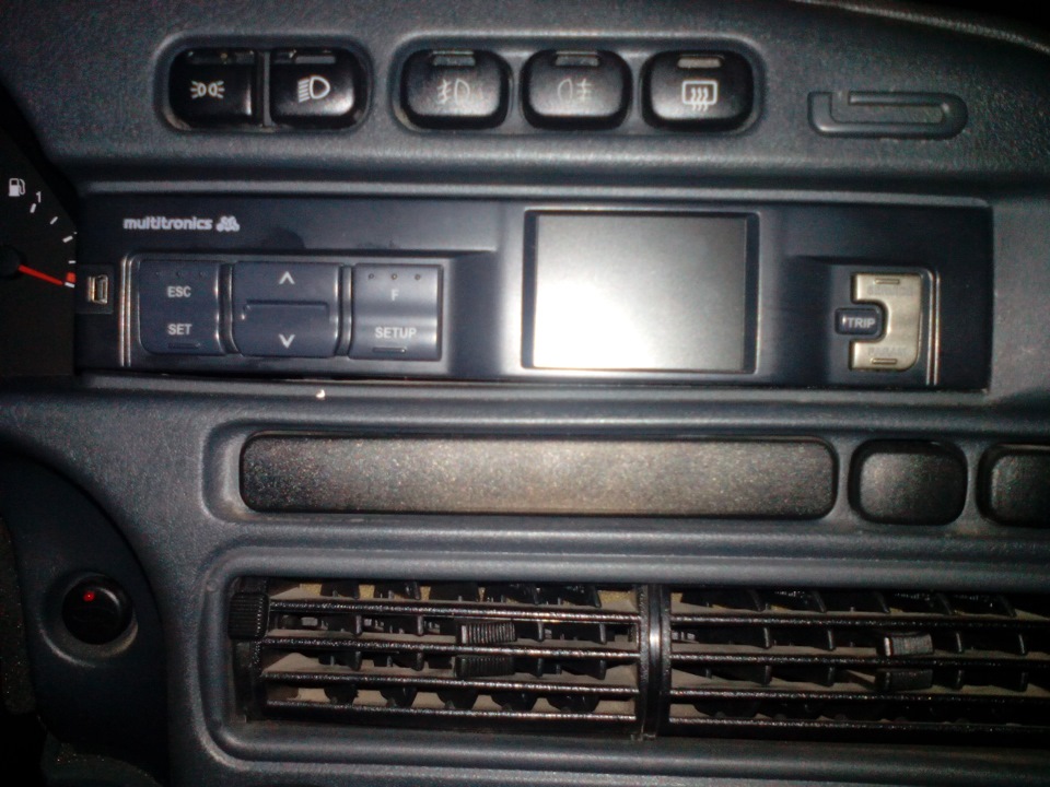 Замена штатного маршрутного компьютера на бортовой компьютер ...