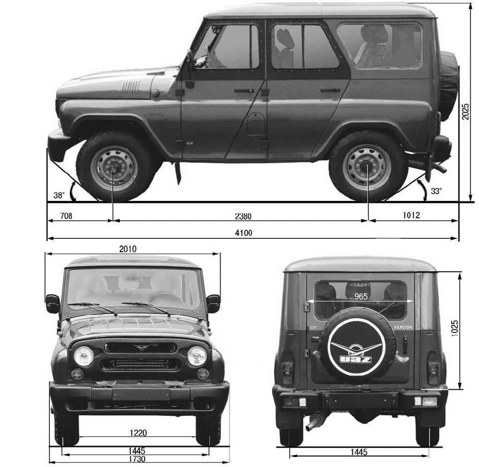 Откопал старый эскиз своего УАЗа пикапа — DRIVE2