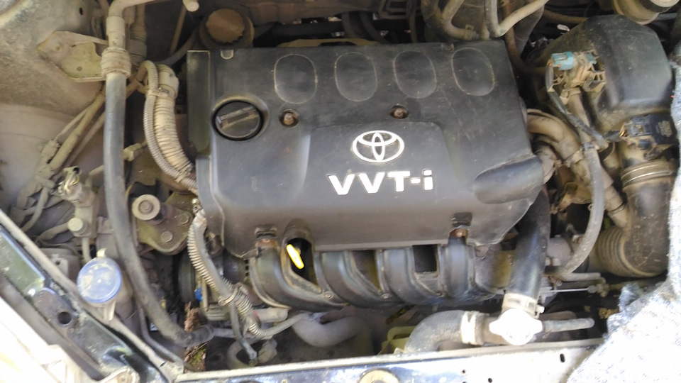 Замена генератора Denso 27060-21030 на Yaris P10 - Toyota Yaris (p1), 1,3 л, 199