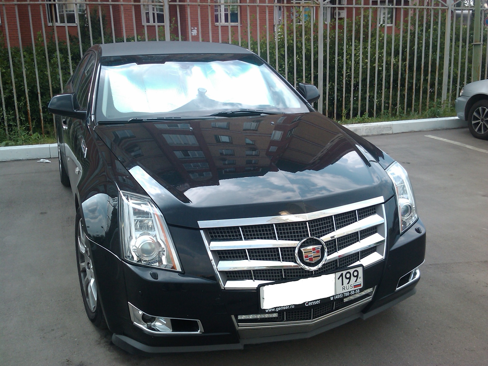 Крыша в карбон — Cadillac CTS (2G), 3,6 л, 2009 года | тюнинг | DRIVE2