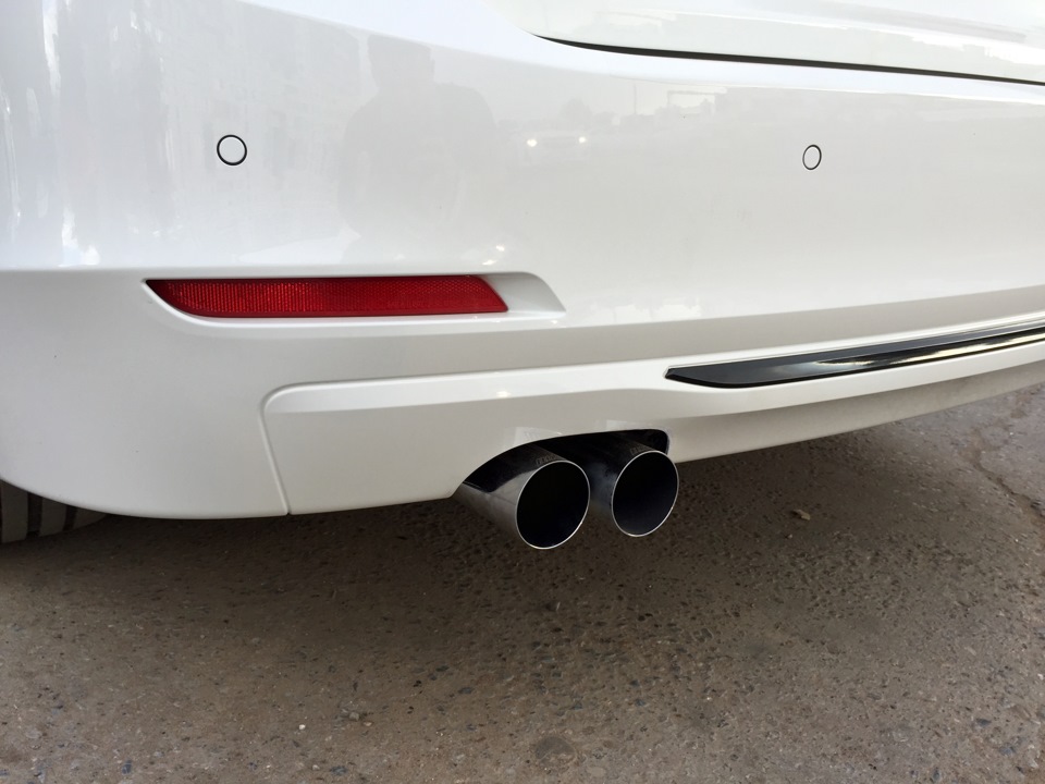 Р’С‹С…Р»РѕРї BMW f30 Akrapovic