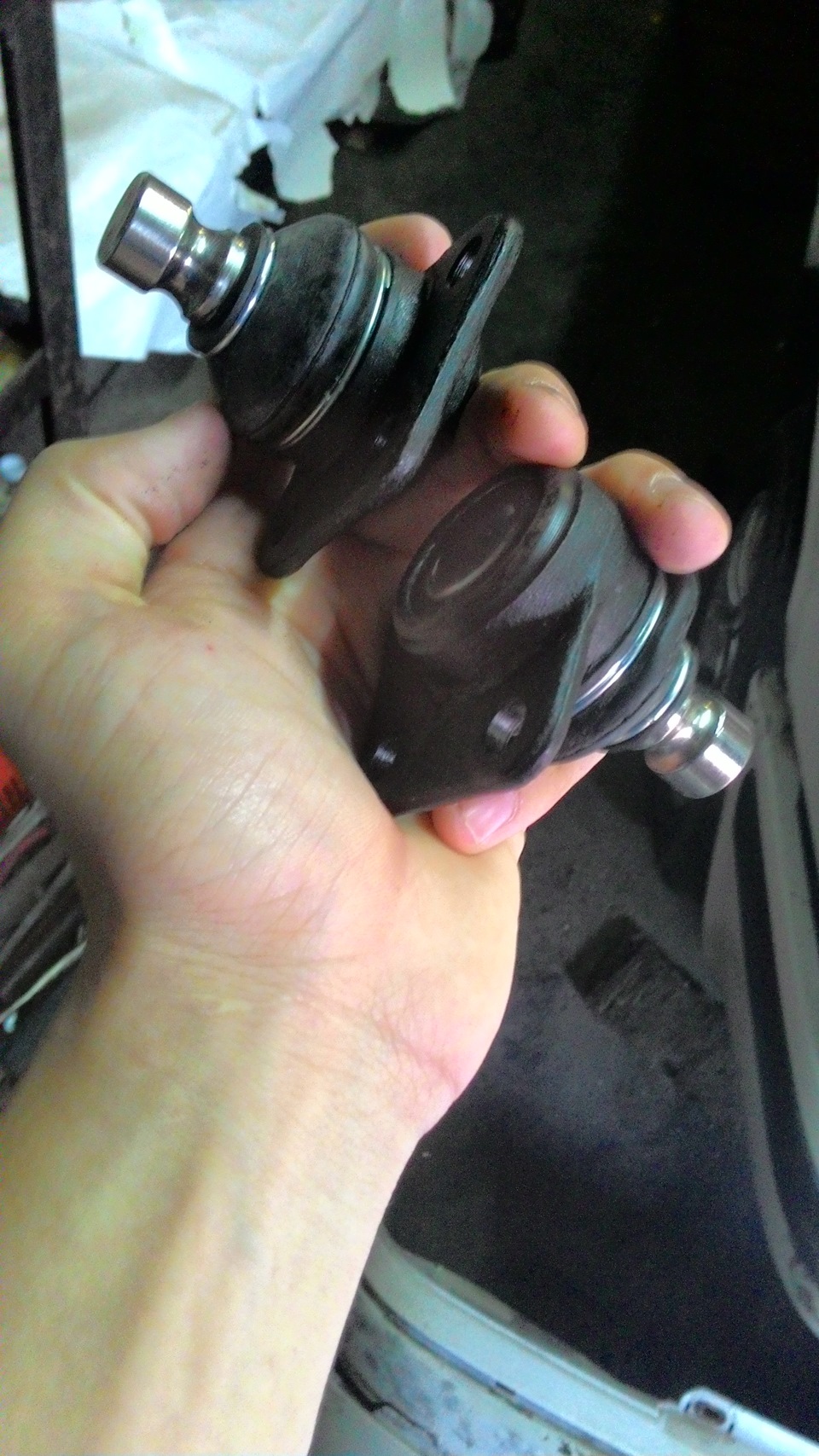 3 день в гараже. Разбор подвески — Skoda Felicia, 1,3 л, 1998 года ...