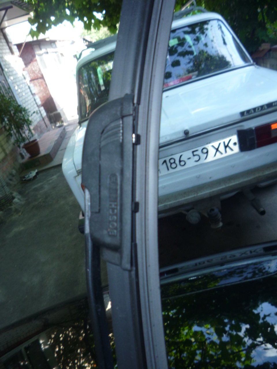 Бескаркасные дворники — Renault Logan (2G), 1,5 л, 2013 года ...