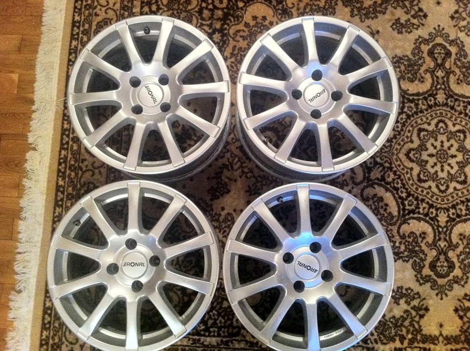 Продам Ronal R38 4*108 — Сообщество «Ford Club» на DRIVE2