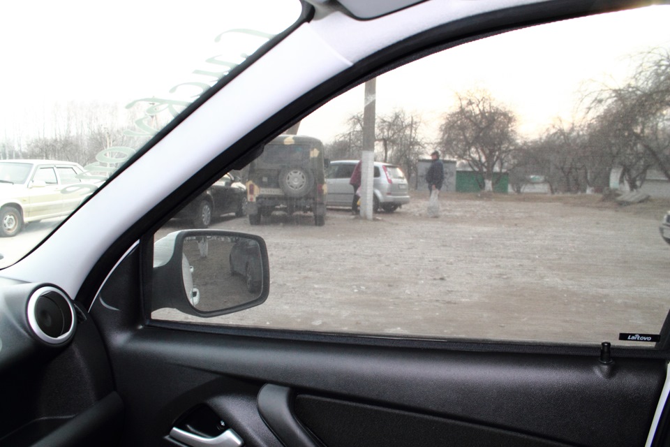 Шторки — Lada Гранта (1G), 2014 года | фотография | DRIVE2