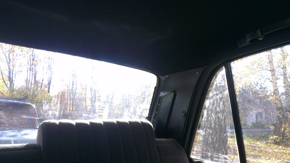 Перетяжка потолка карпетом на ваз 2107 — Сообщество «Клуб Любителей ...