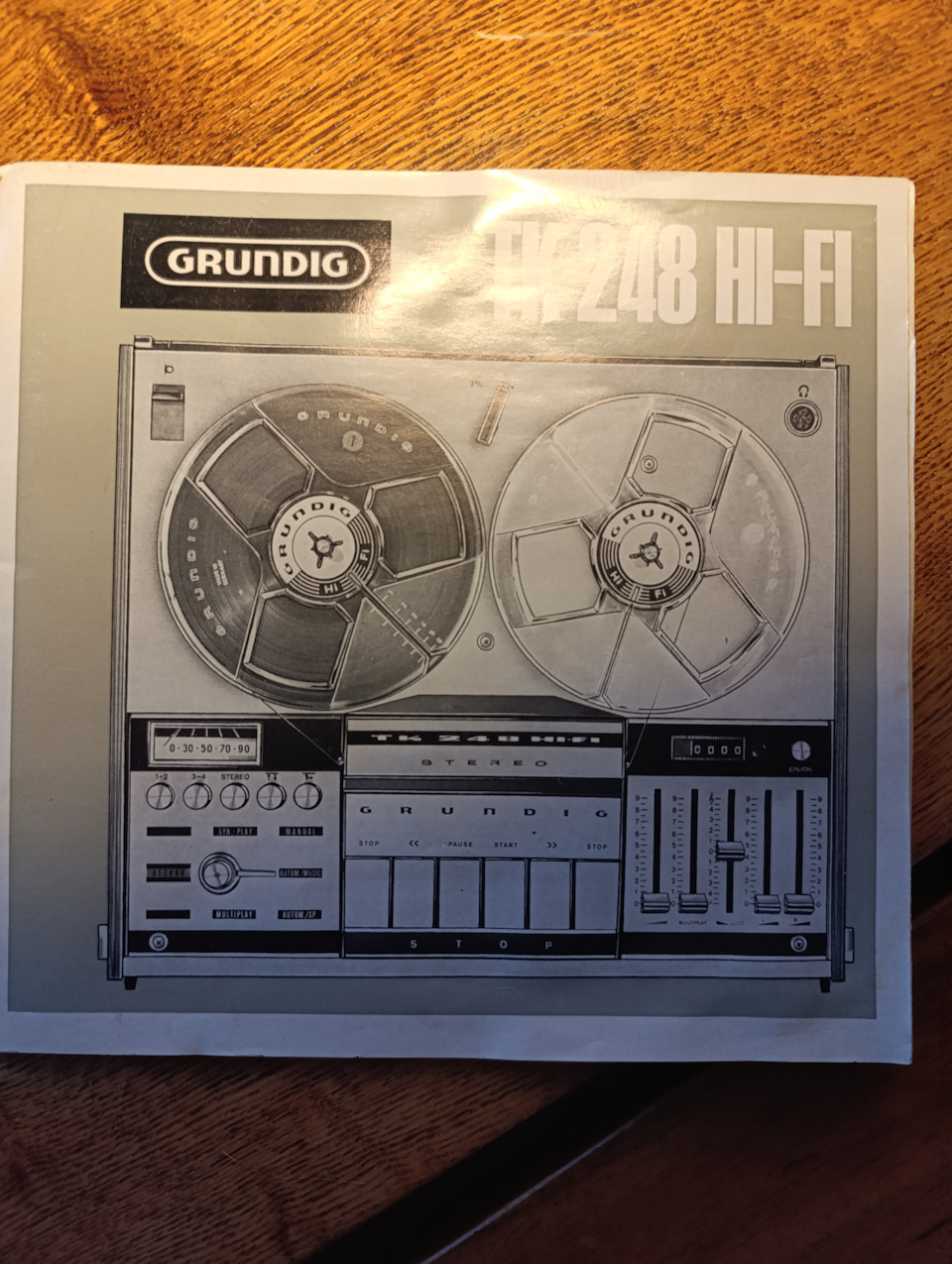 GRUNDIG TK-248 — Сообщество «Клуб Почитателей Кассетных Магнитофонов» на  DRIVE2