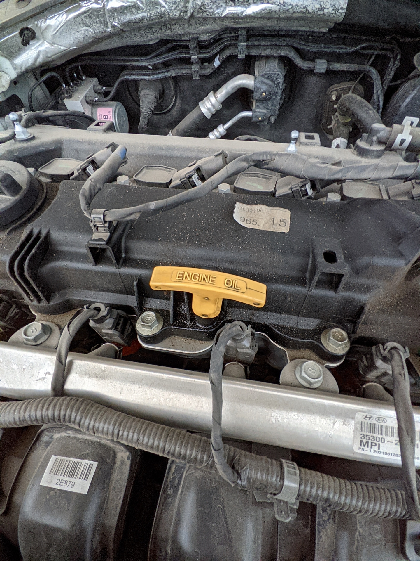 Запотевание на клапанной крышке — KIA K5 (3G), 2 л, 2021 года ...