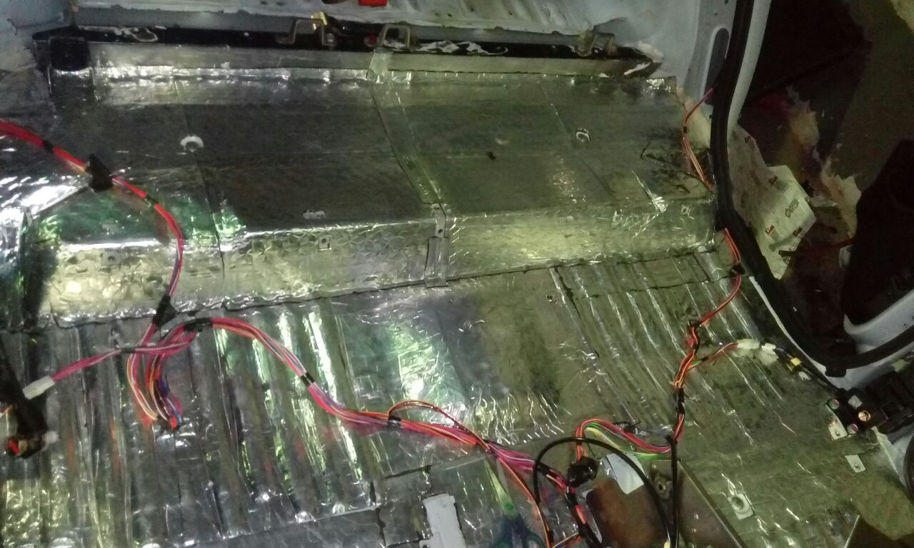 Шумоизоляция Патриота за 83 000 рублей (тыдыщ) — УАЗ Patriot, 2,2 л ...