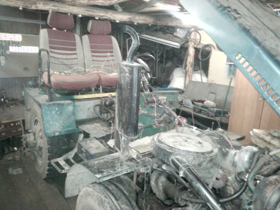 Переделка глушителя! — Кузя-сельский трудяга, 2 л, 1992 года | своими ...