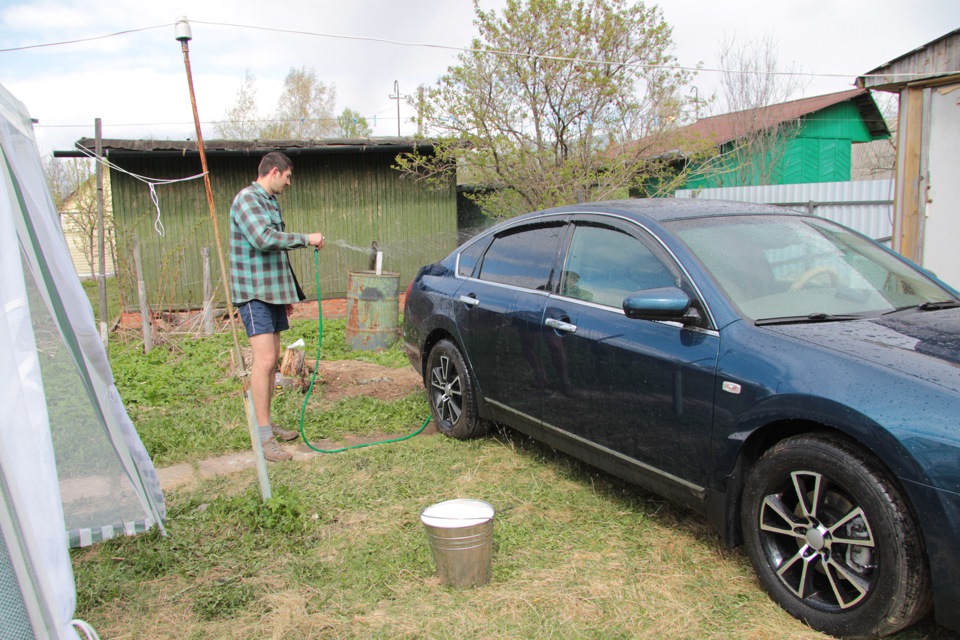 Шумоизоляция арок снаружи — Nissan Teana (J31), 2,3 л, 2007 года ...