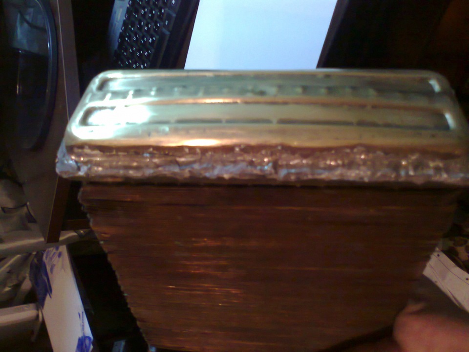 Чистка медного радиатора печки ВАЗ 2101 — DRIVE2