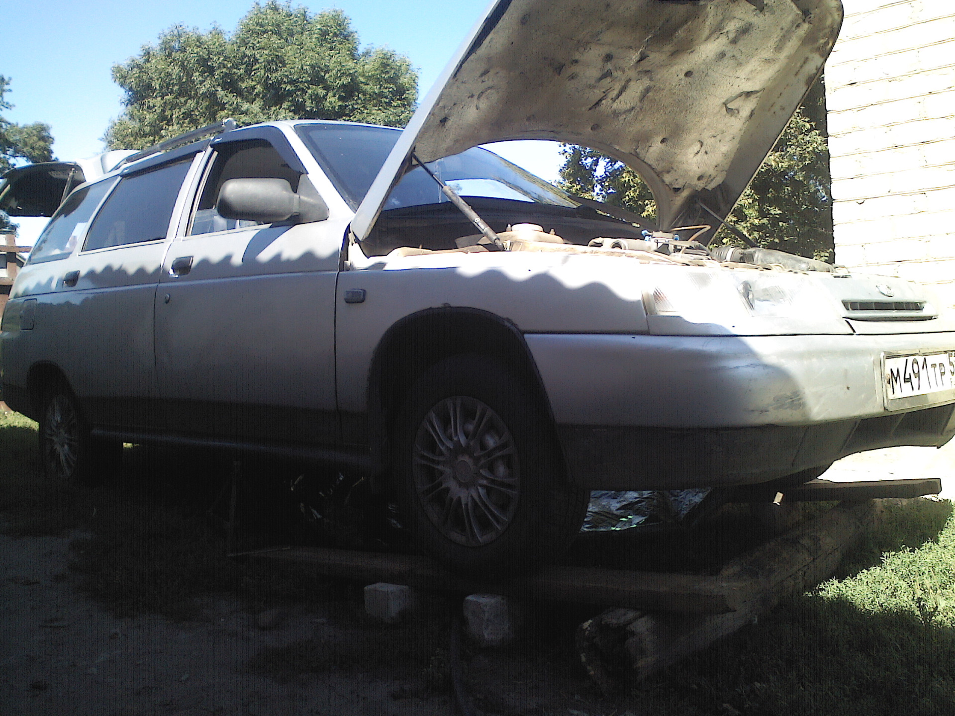 Замена стоек и опор стабилизатора поперечной устойчивости — Lada 21112 ...