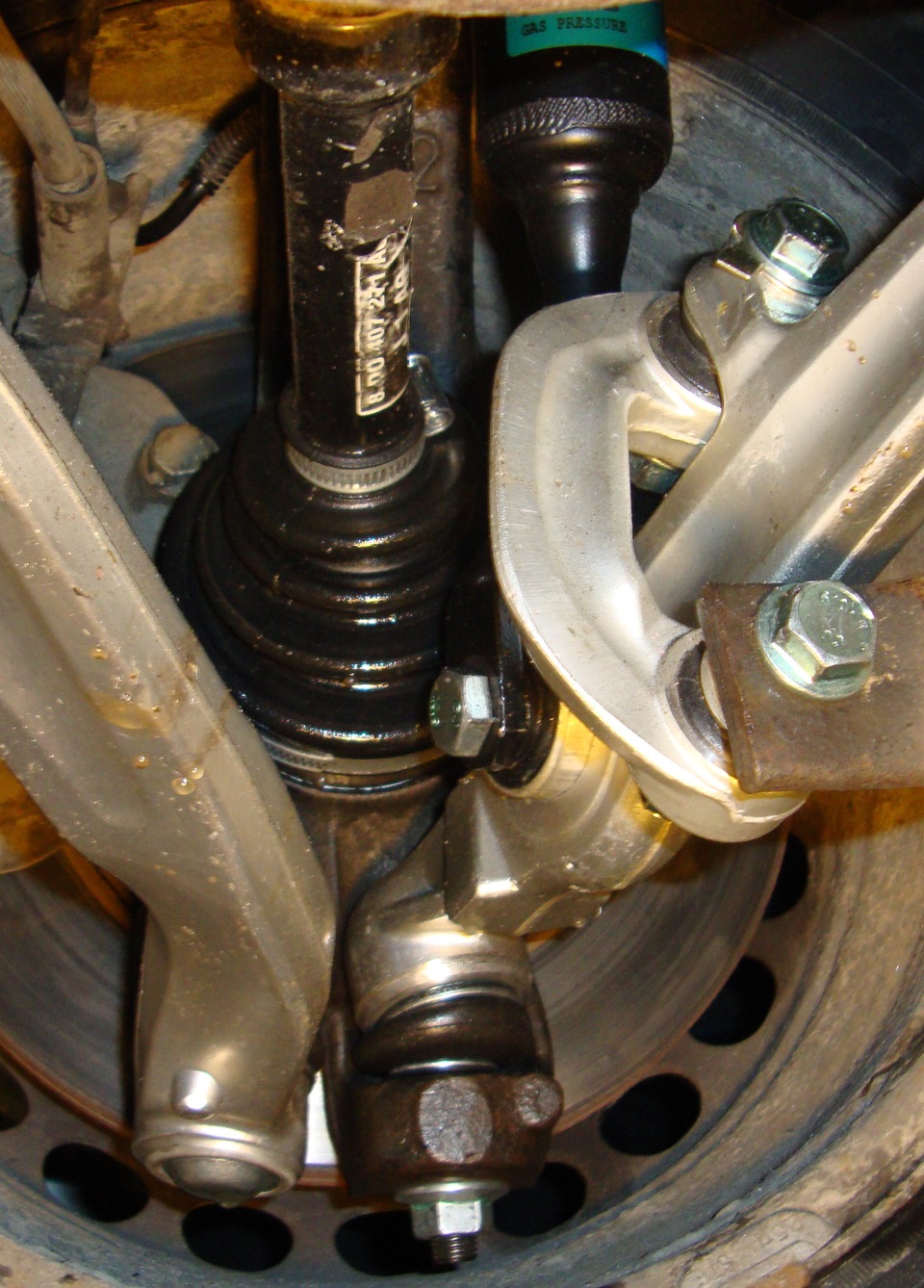 028. Установка рычагов подвески и всего остального. — Volkswagen Passat ...