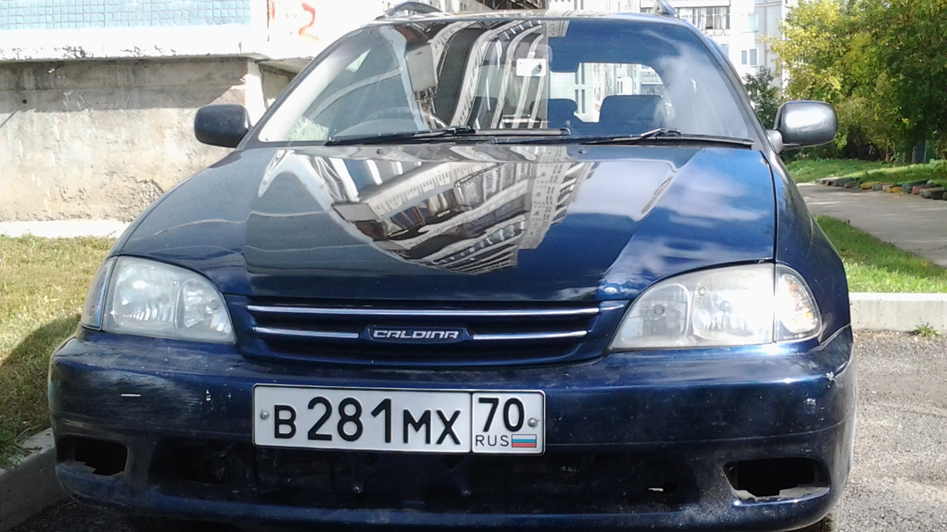 Toyota Caldina (210) 1.8 бензиновый 2001 | Синяя птица на DRIVE2