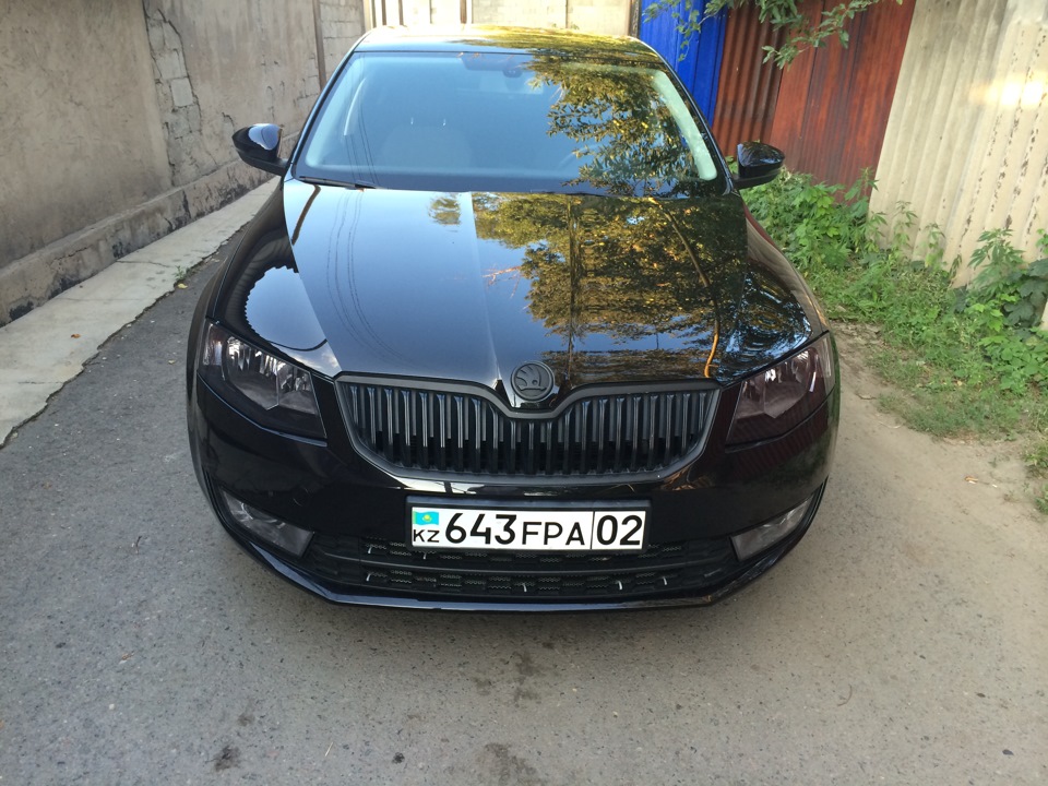 Skoda Octavia Black антихром