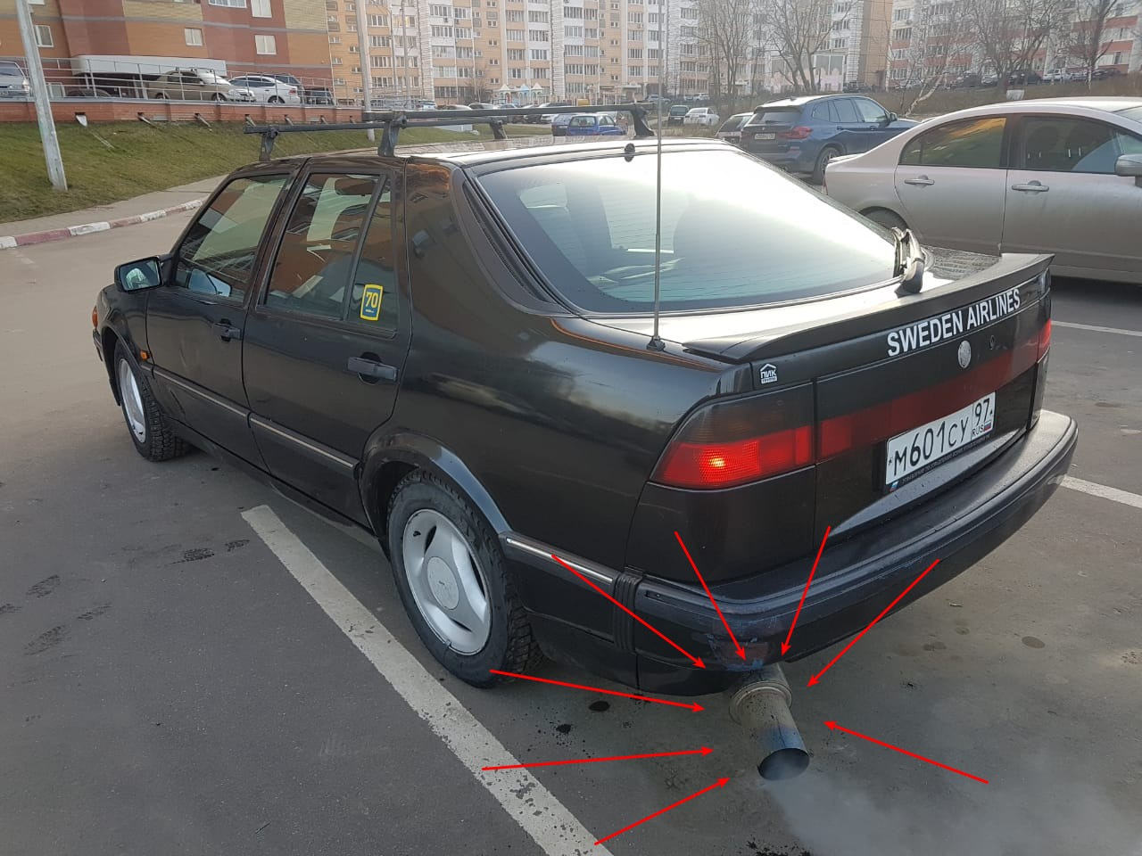 Наводим порядок — Saab 9000, 2 л, 1993 года | своими руками | DRIVE2