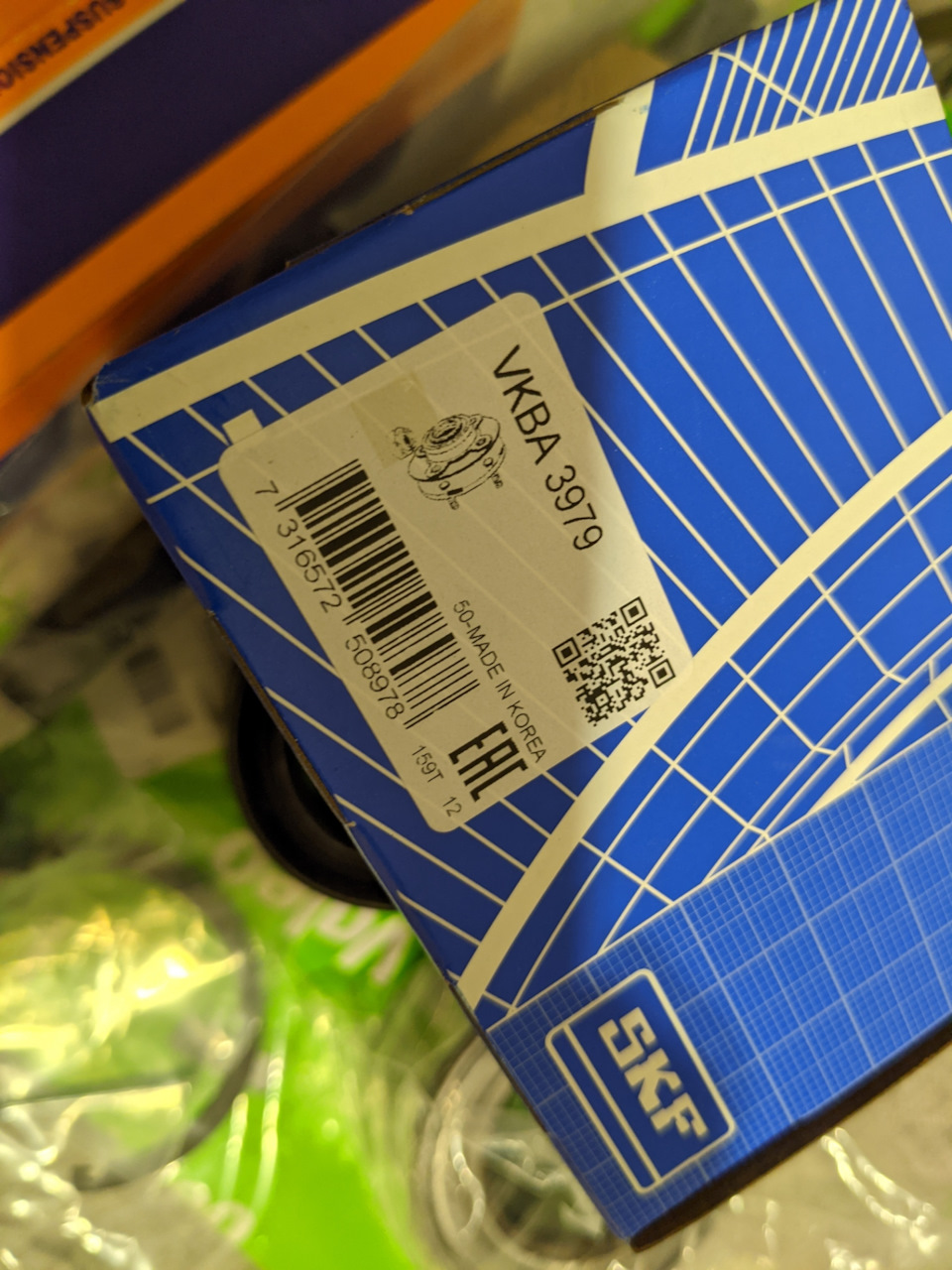 Фото в бортжурнале Toyota Corolla (120). Запчасти на фото: VKBA3979