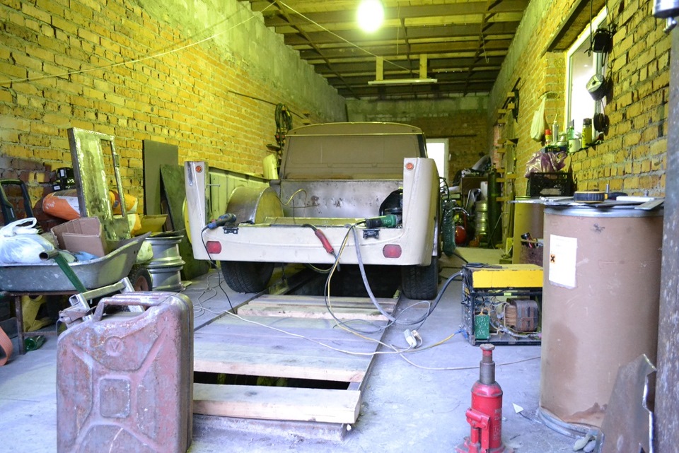 Установка пневмы на зад — ИЖ 2715, 2 л, 1997 года | тюнинг | DRIVE2