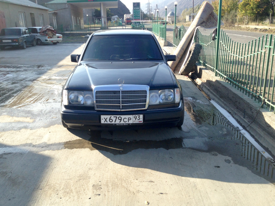 тест обкатка #M104 — Mercedes-Benz E-class (W124), 3,2 л, 1991 года ...