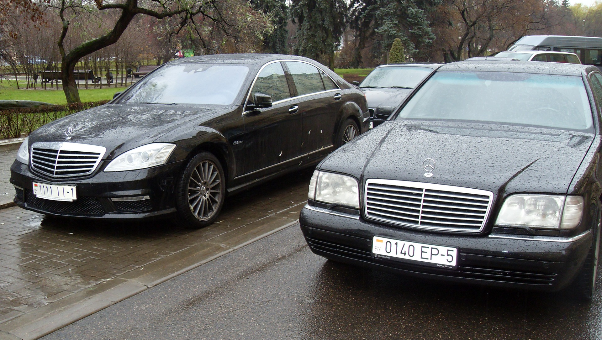 Mercedes Benz w140 s600 тонированный