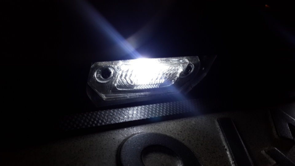 подсветка номера — Skoda Octavia A4 Mk1, 1,8 л, 2007 года | запчасти ...