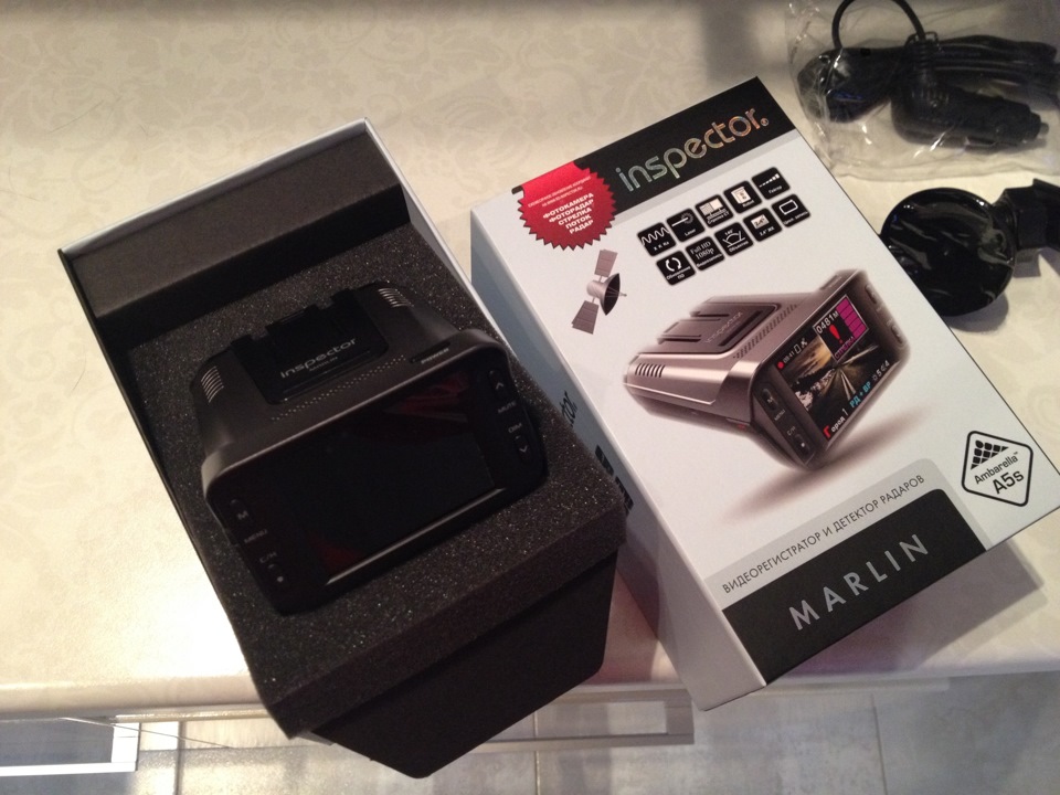 Радардетектор+Видеорегистратор с GPS Inspector Marlin — Audi A5 (1G), 3 ...