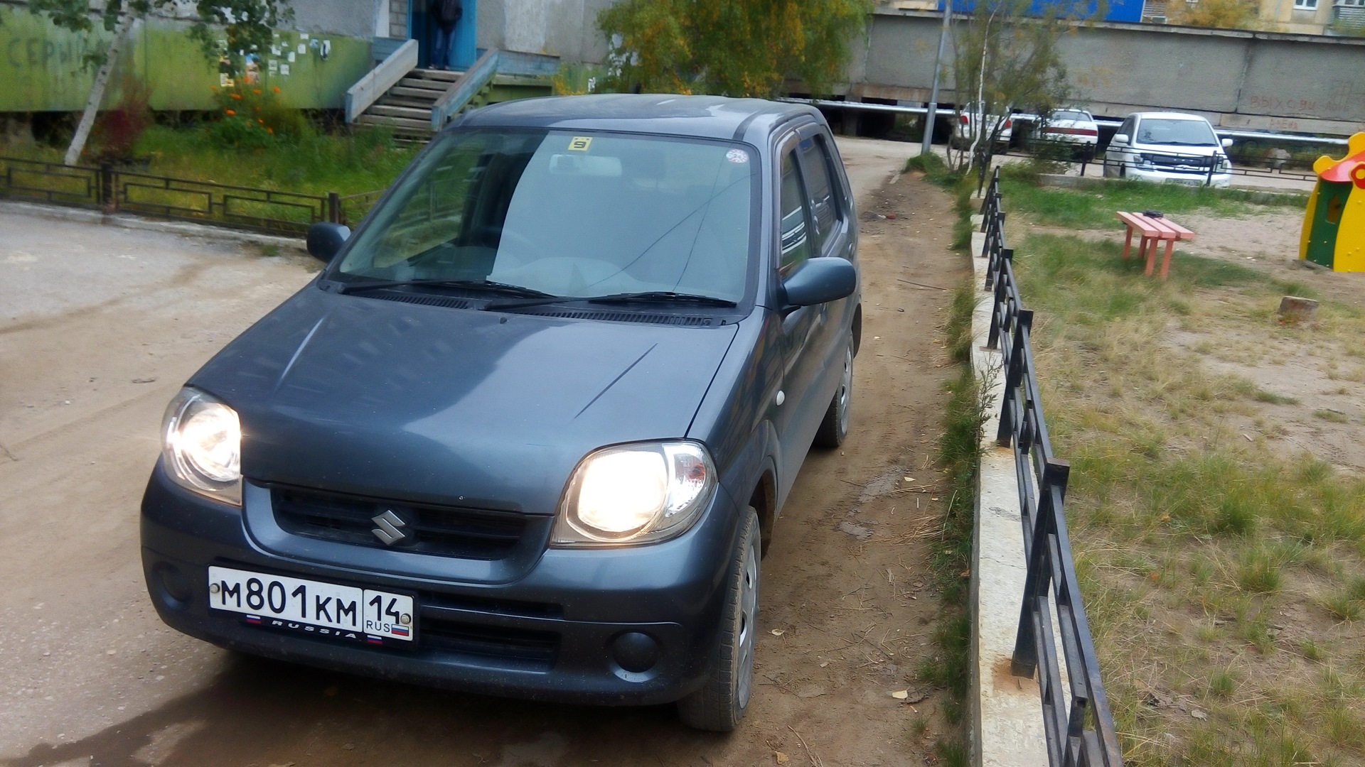 Suzuki Kei 0.7 бензиновый 2008 | -2wd-куда хочу туда качу на DRIVE2