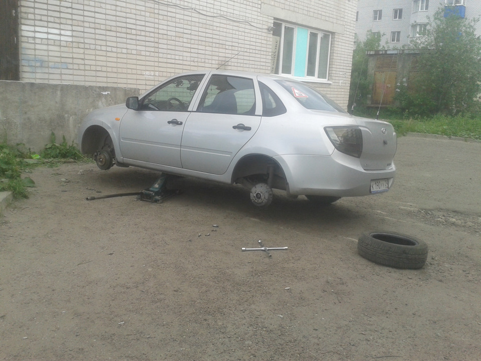 Photo from the logbook Lada Granta (1G)