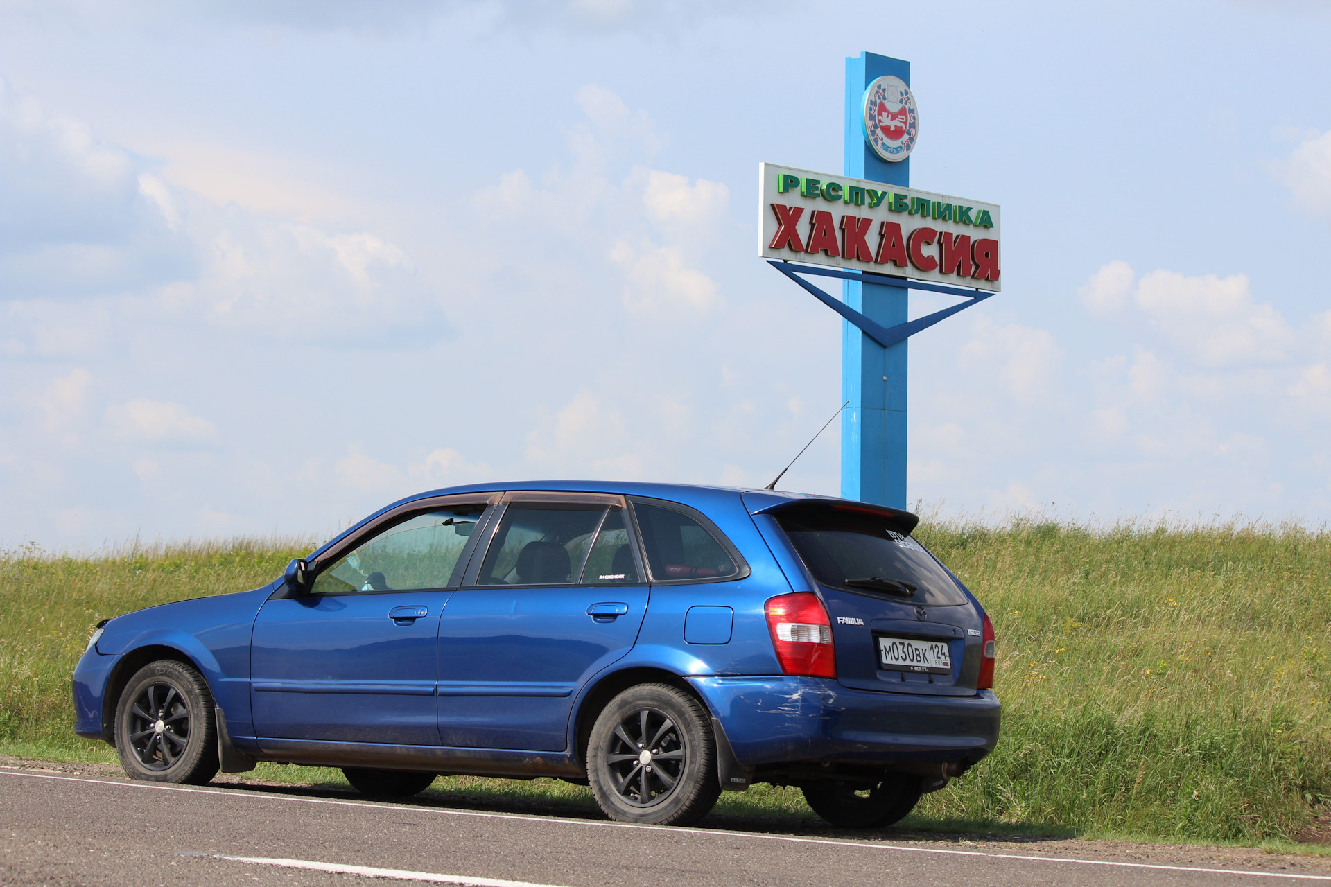 Мой первый выезд на трассу и 2300 км пройдено! :) — Mazda Familia (BJ), 1,5  л, 2001 года | путешествие | DRIVE2