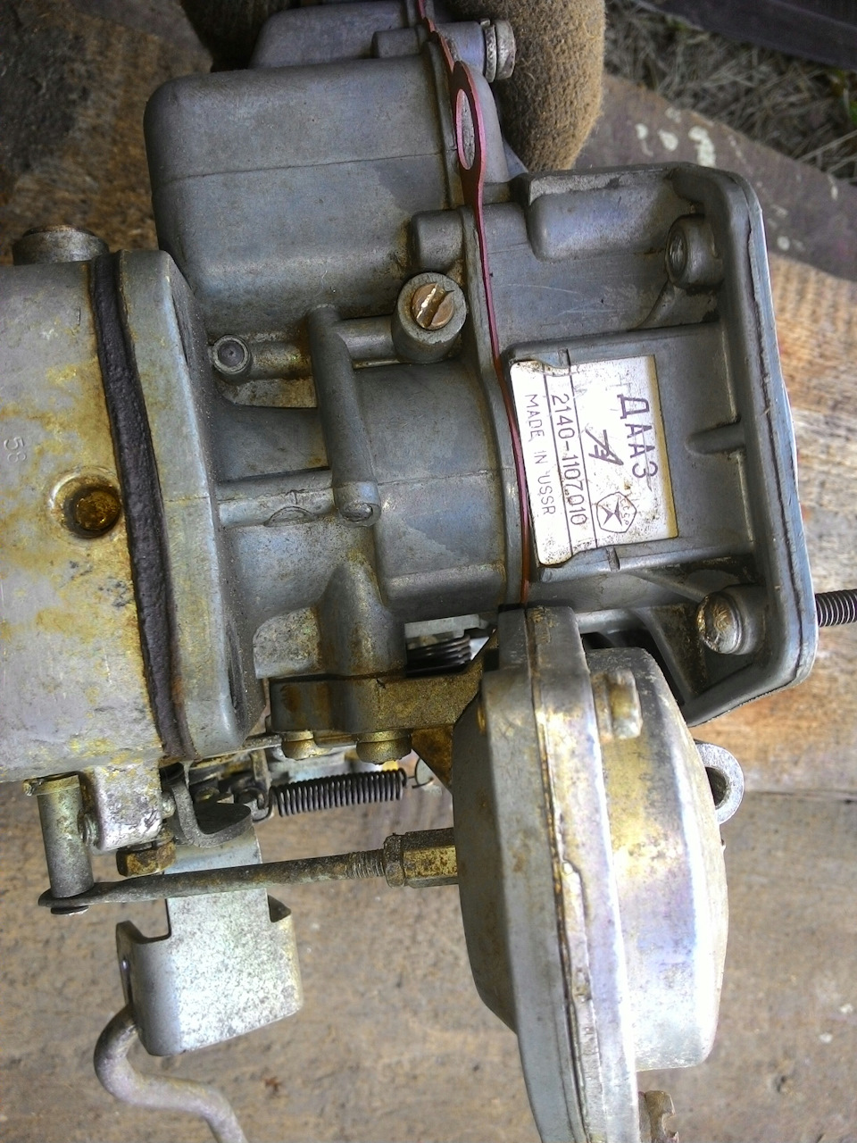 Карбюратор — Москвич 2140, 1,5 л., 1988 года | запчасти | DRIVE2