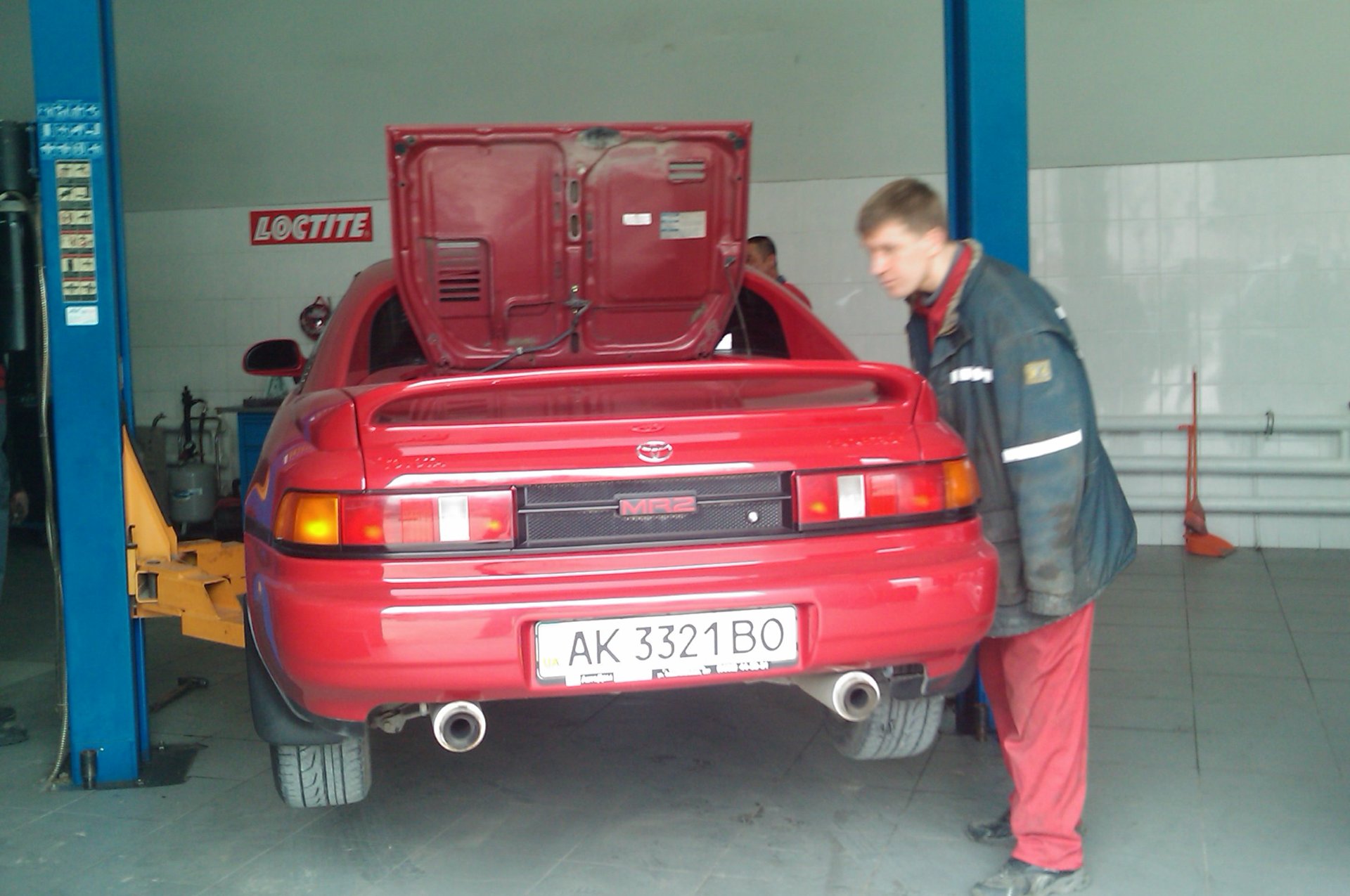 Захал называется посмотреть ходовую после зимы =/ — Toyota MR2 (2G), 2 л,  1996 года | визит на сервис | DRIVE2