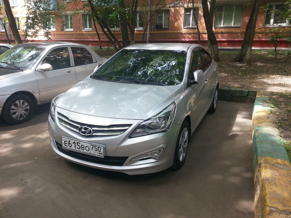 Купил Солярис. — Hyundai Accent (2G), 1,5 л, 2008 года | другое | DRIVE2