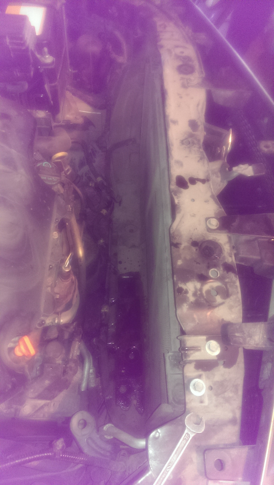 Замена передней опоры двигателя — Acura ZDX, 3,7 л, 2010 года | поломка ...