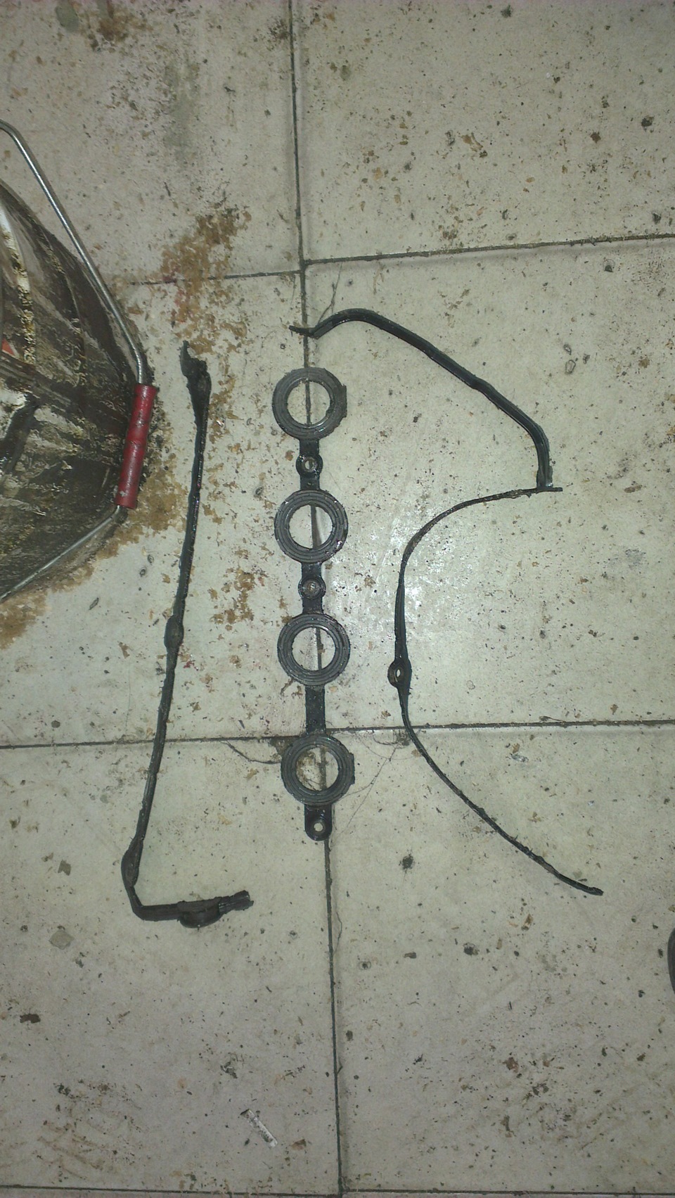 Замена прокладок движки и жидкостей акпп и движки — Audi A4 (B6), 1,8 л ...