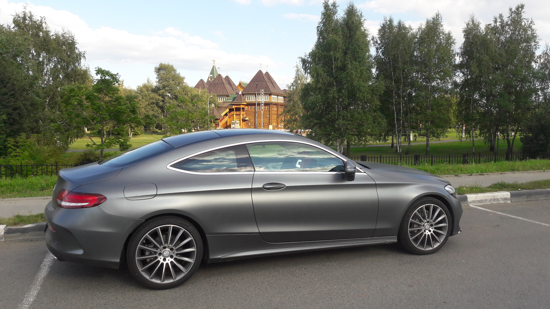 Мерседес с w205 серый