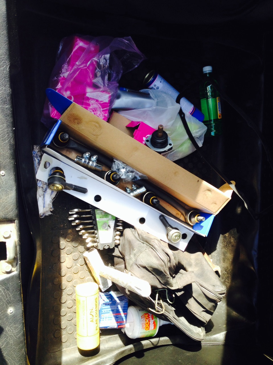 Заменил рулевую трапецию, и шаровые опоры) — Lada 2106, 1,6 л, 1998 ...