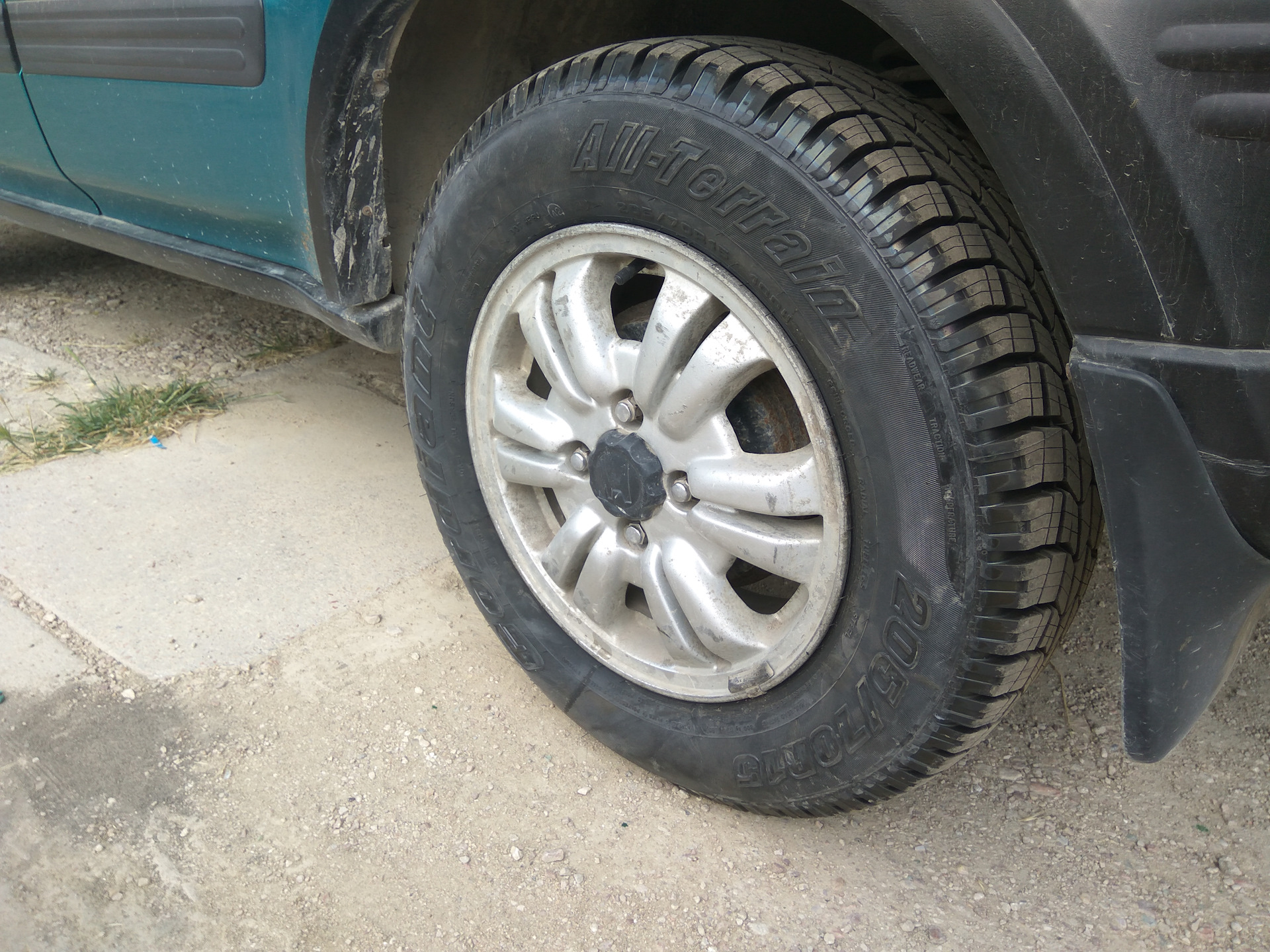 Новая резина cordiant all terrain 205/70 r15 — Honda CR-V (RD1/RD2), 2 ...