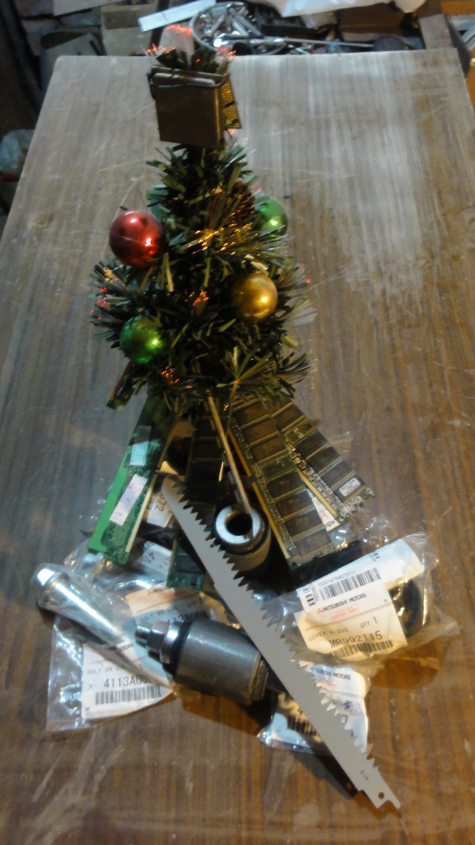 новогоднее — Mitsubishi Pajero (4G), 3 л, 2011 года | просто так | DRIVE2