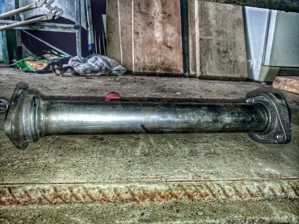 Замена резонатора, снятие катализатора. — Lada 21120, 1,5 л, 2003 года ...