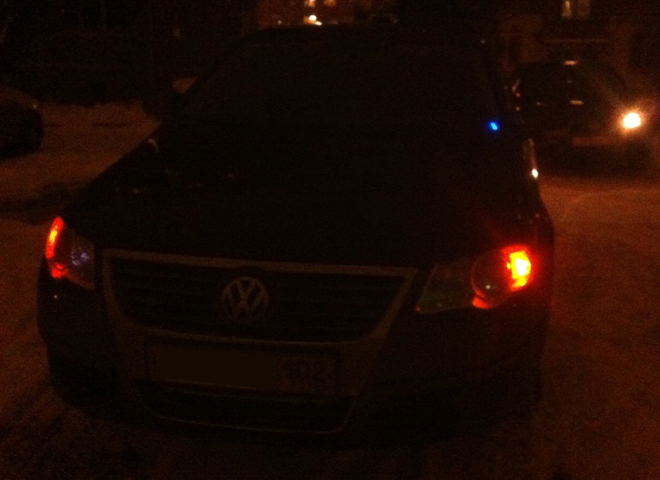 # 27 Передние габариты American Style ) — Volkswagen Passat B6, 5 л ...