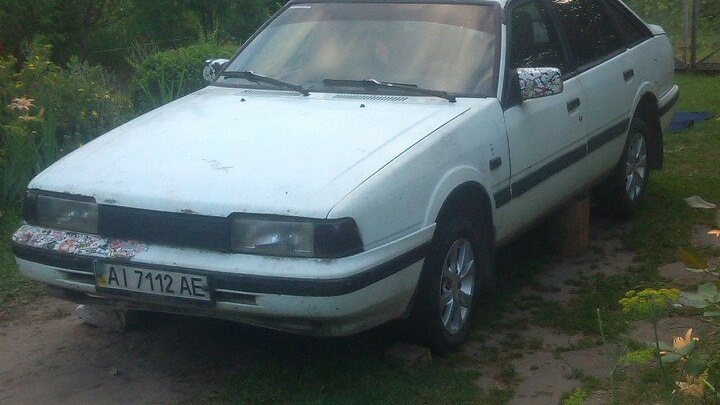 Замена поворотного кулака — Mazda 626 II (GC), 2 л, 1985 года | визит ...