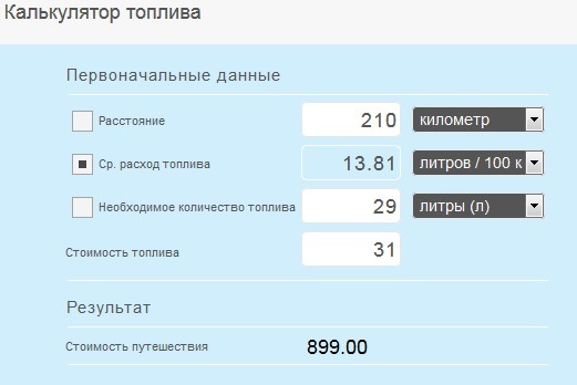 Сколько литров бензина нужно на 1 км