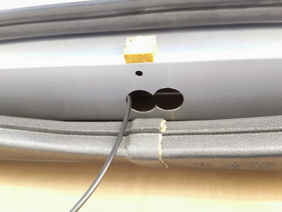 Установка Си-Би антенны. — Volkswagen Multivan (T5), 2,5 л, 2008 года ...