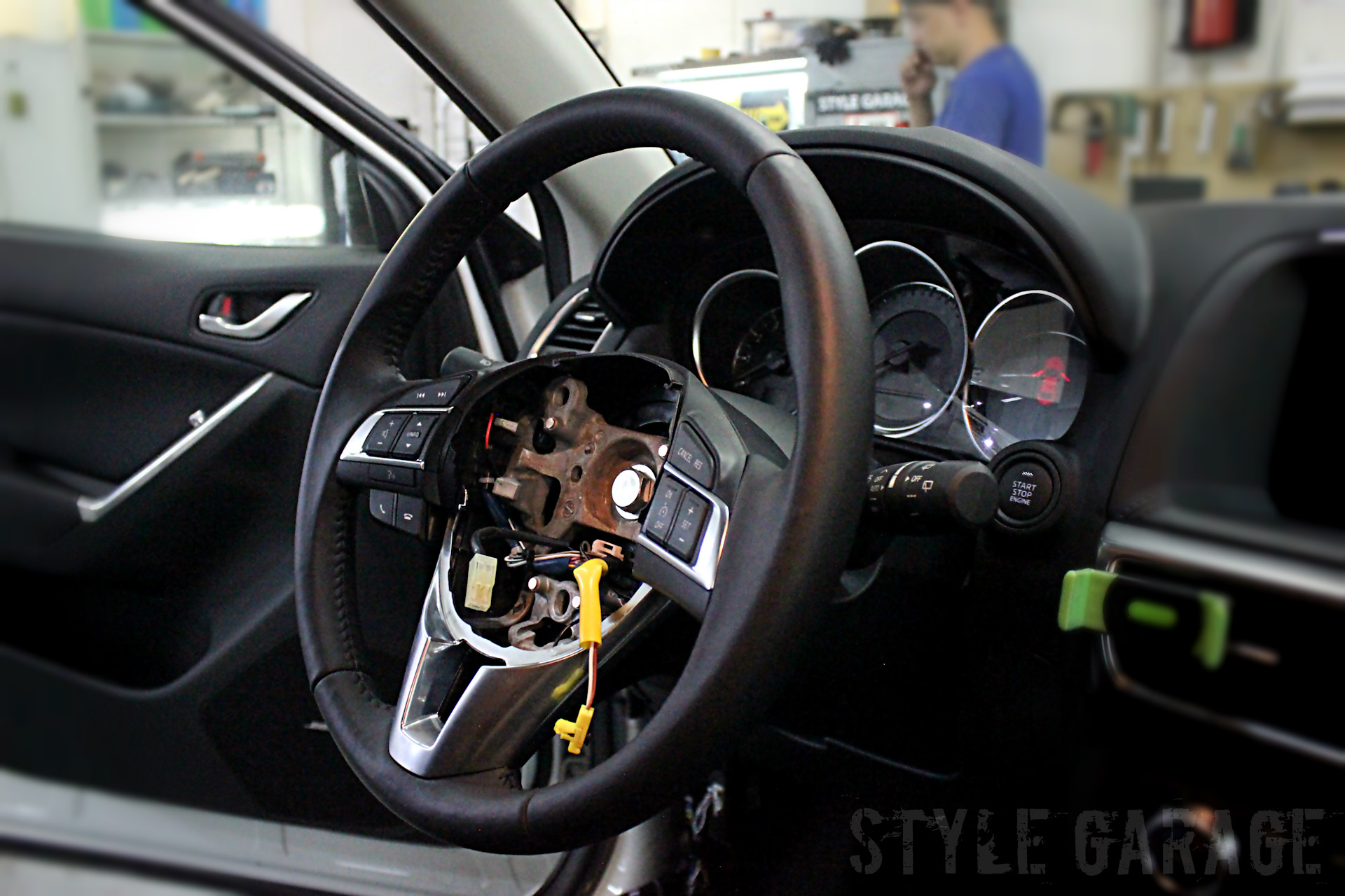Cx 5 как снять руль Подогрев руля Мазда СХ-5. - StyleGarage на DRIVE2