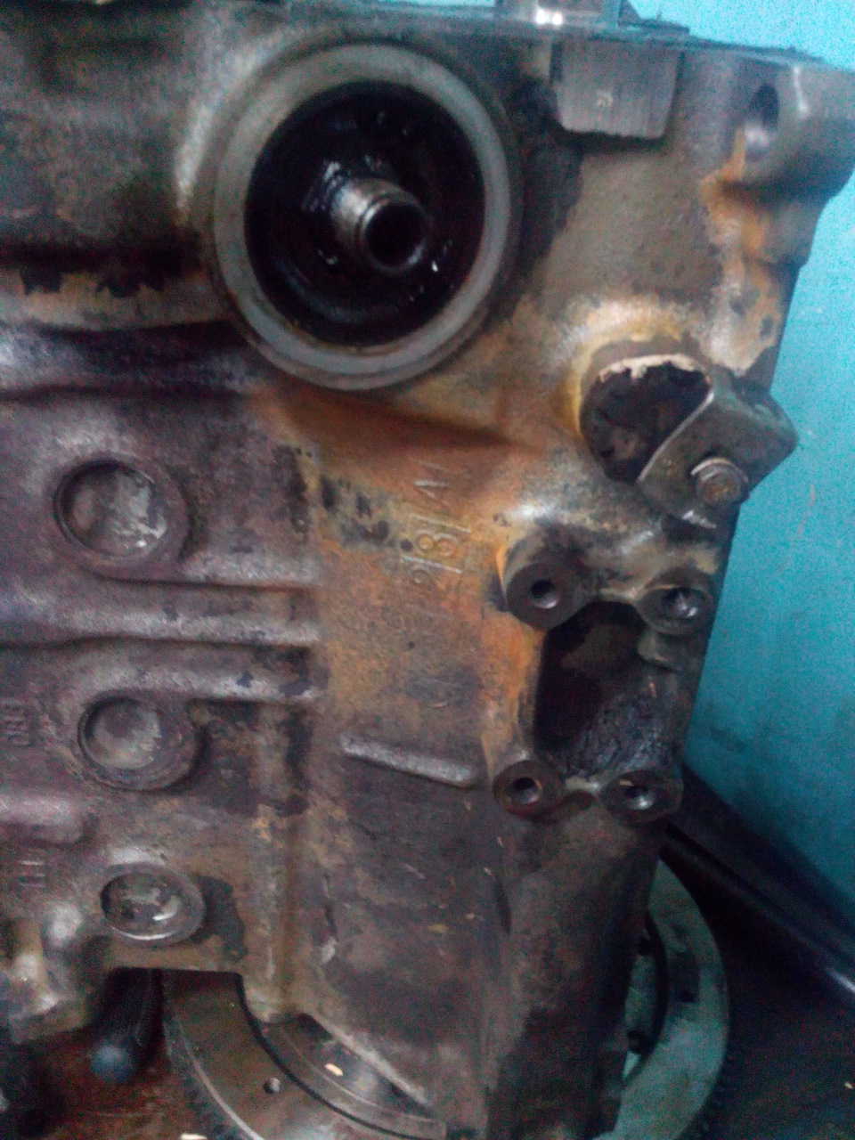 и такое бывает:-)хорошо что не у меня — Lada Приора хэтчбек, 1,7 л ...